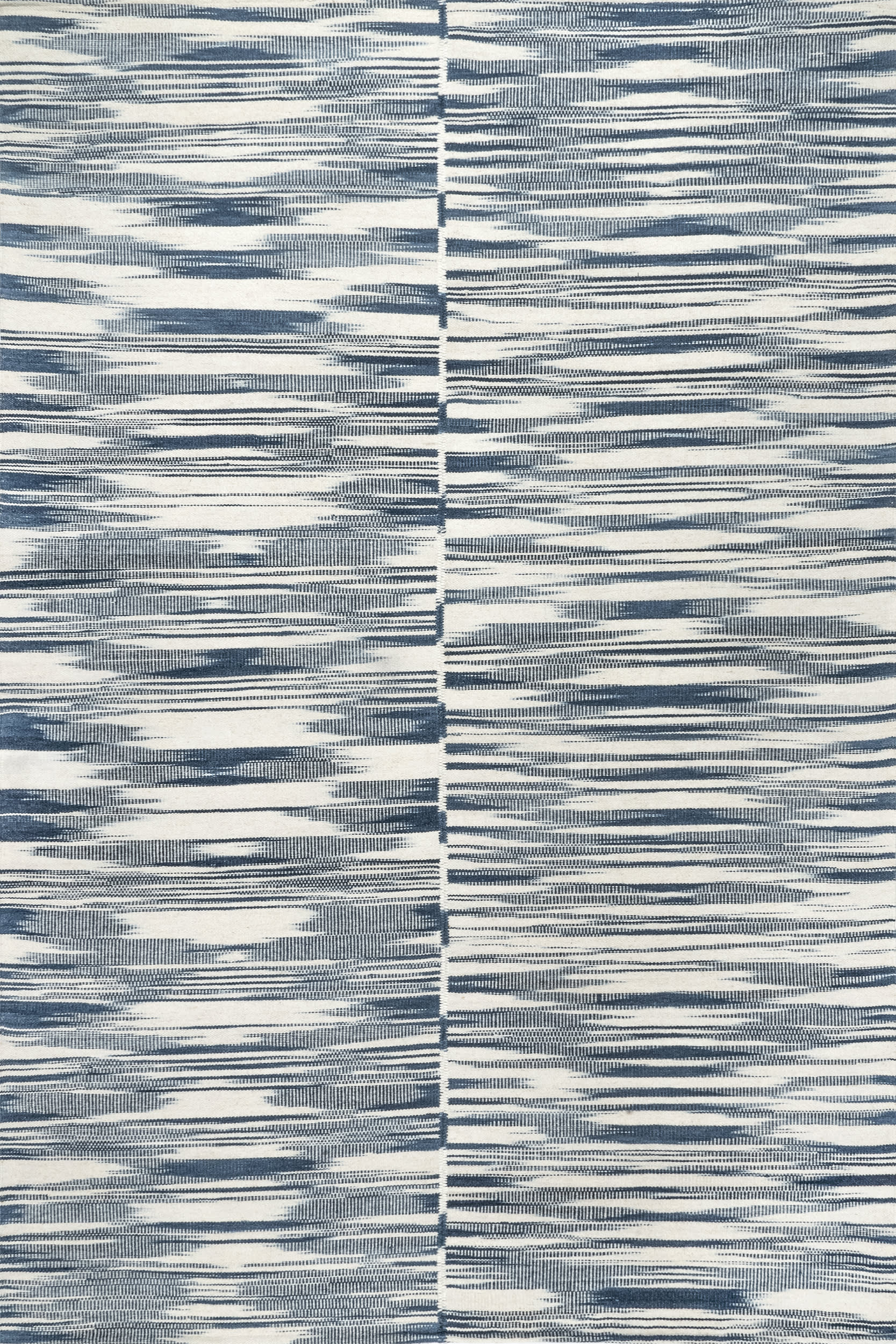Arlette Wool-Blend Abstract Rug | Blue