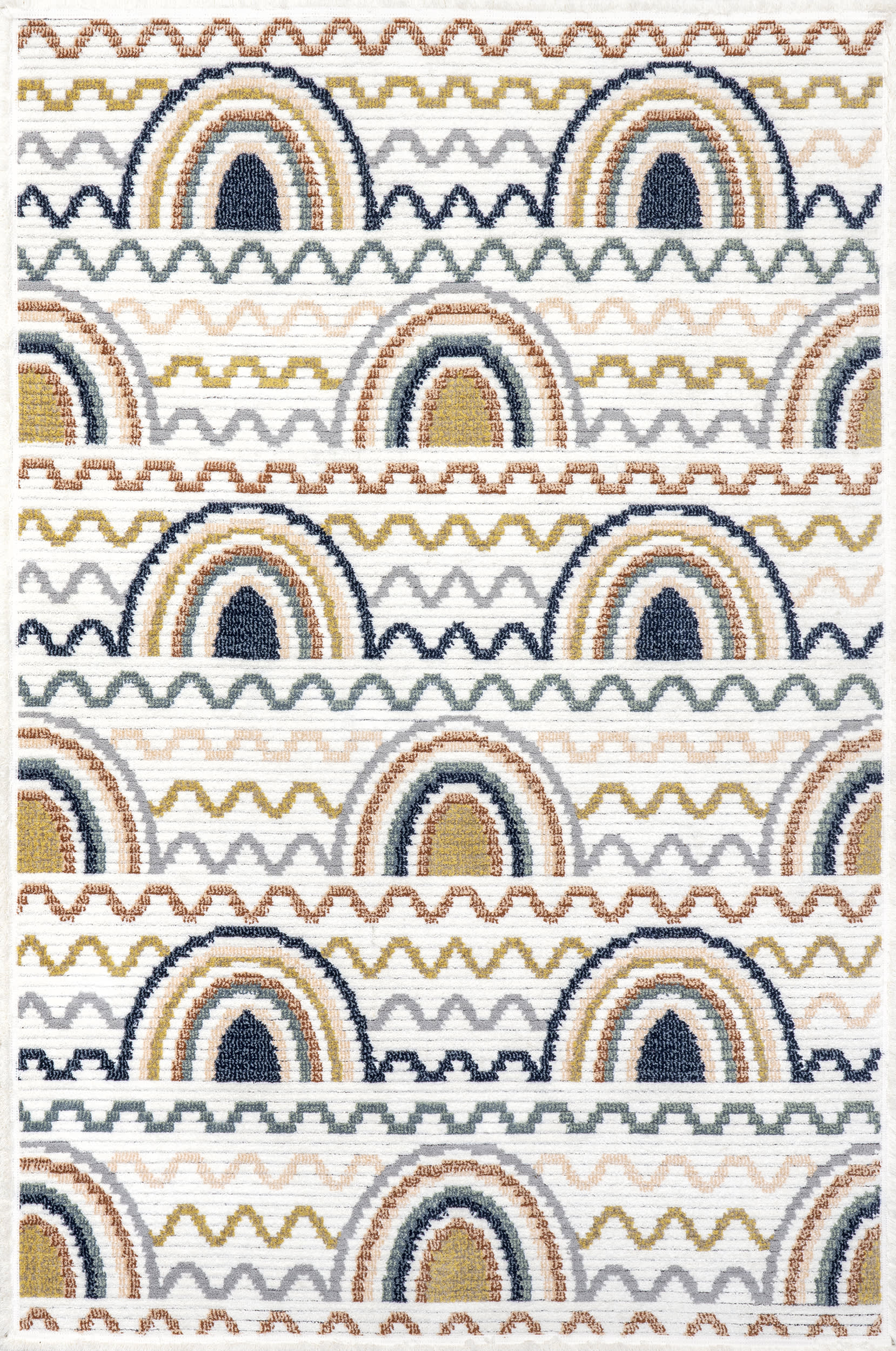 Arianne Kids Rainbow Rug | Blue