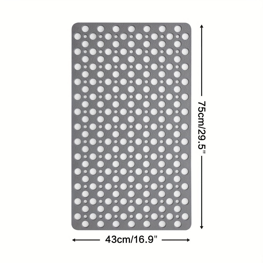[Non-Slip Bathtub Mat with Suction] DAJIANG Non-Slip Bathtub Mat with Suction Cups - Easy Clean, Durable PVC Shower Rug for Bathroom Safety, Christmas/Halloween Gift Decoration