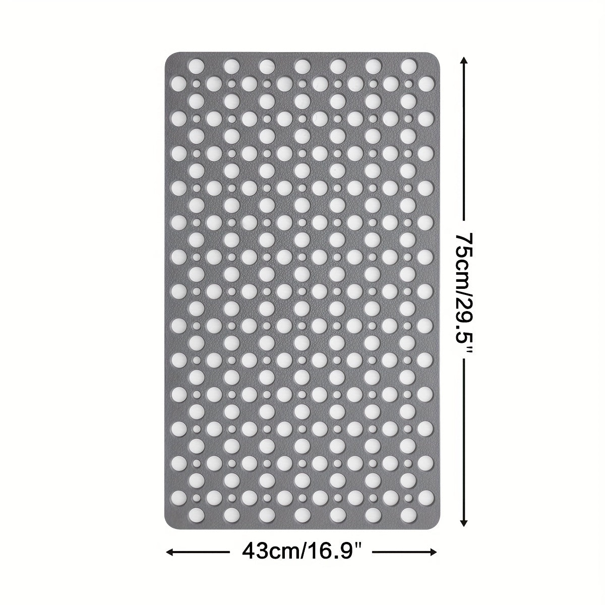 [Non-Slip Bathtub Mat with Suction] DAJIANG Non-Slip Bathtub Mat with Suction Cups - Easy Clean, Durable PVC Shower Rug for Bathroom Safety, Christmas/Halloween Gift Decoration