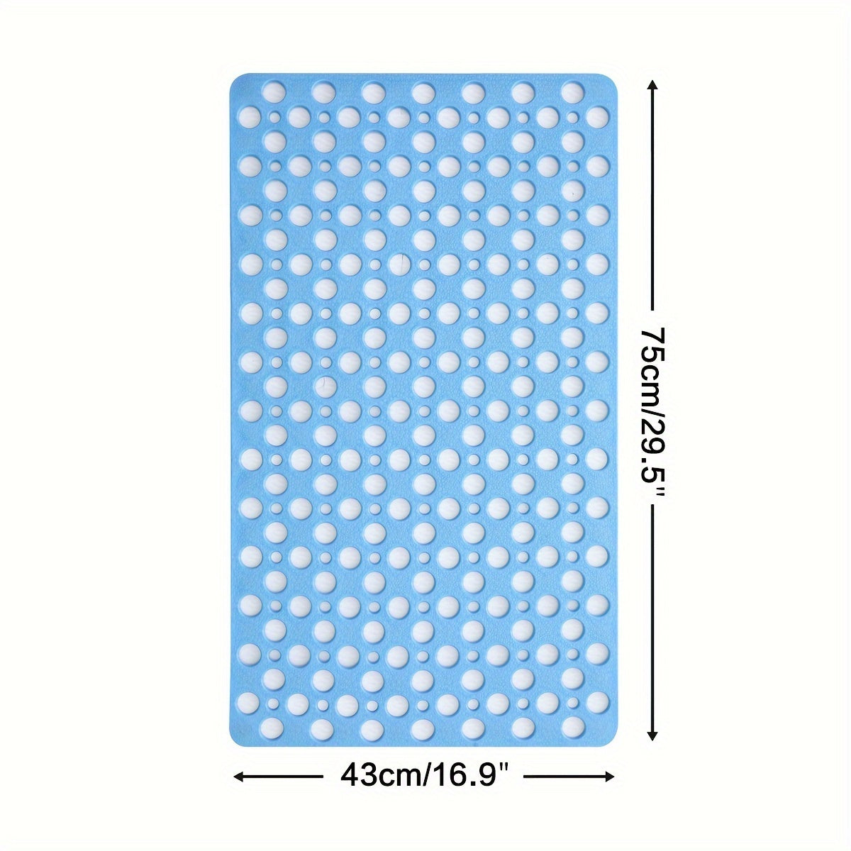 [Non-Slip Bathtub Mat with Suction] DAJIANG Non-Slip Bathtub Mat with Suction Cups - Easy Clean, Durable PVC Shower Rug for Bathroom Safety, Christmas/Halloween Gift Decoration