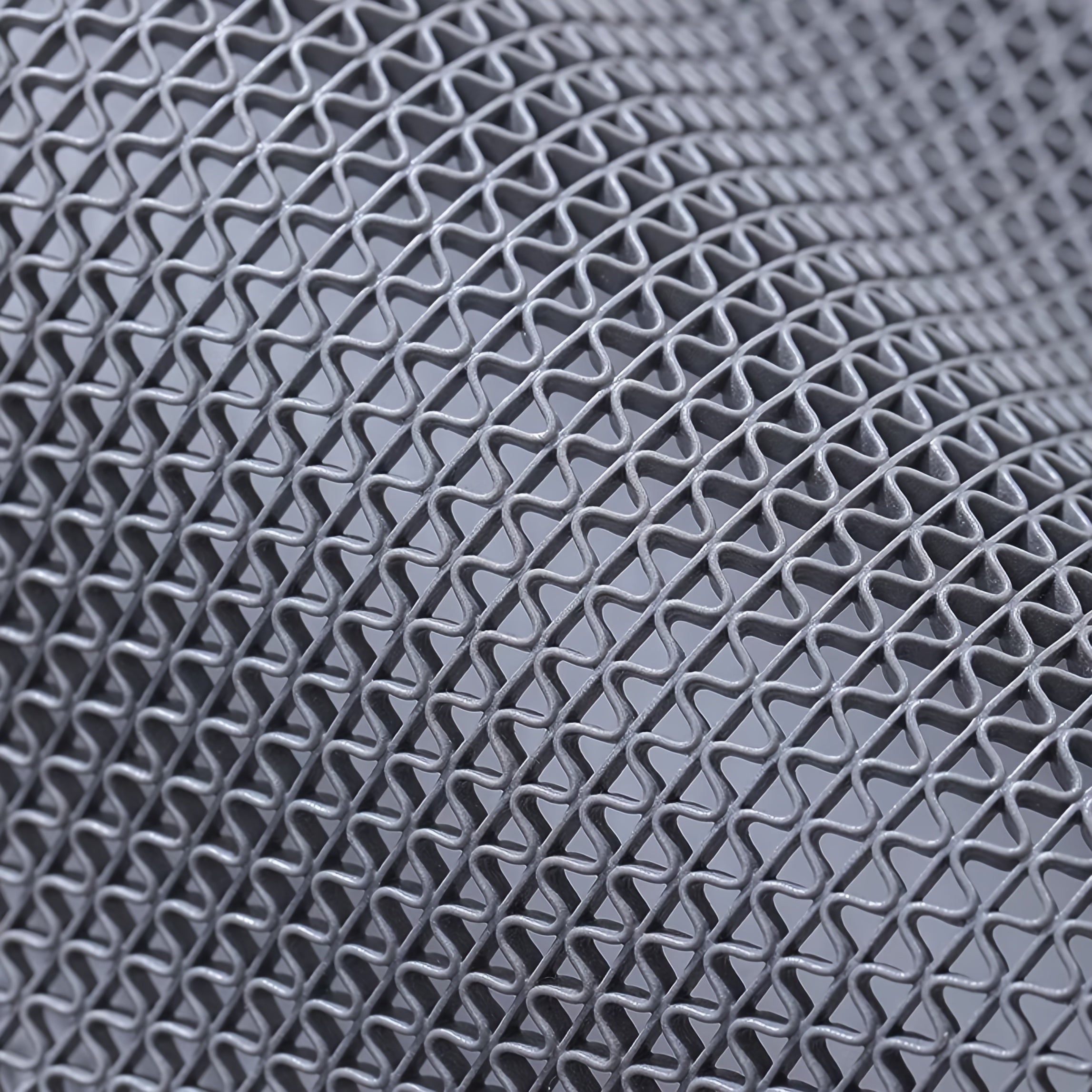 [Anti-Slip Pad] Thin 1pc 4.5mm PVC Anti-Slip Pad | Hollow Non-Slip Drainage Mat for Bathroom and Kitchen, Machine Made, Hand Wash Only, Rectangular Shape, High Absorbency Mat, Modern Bath Mat, PVC Construction, Bathroom Mat