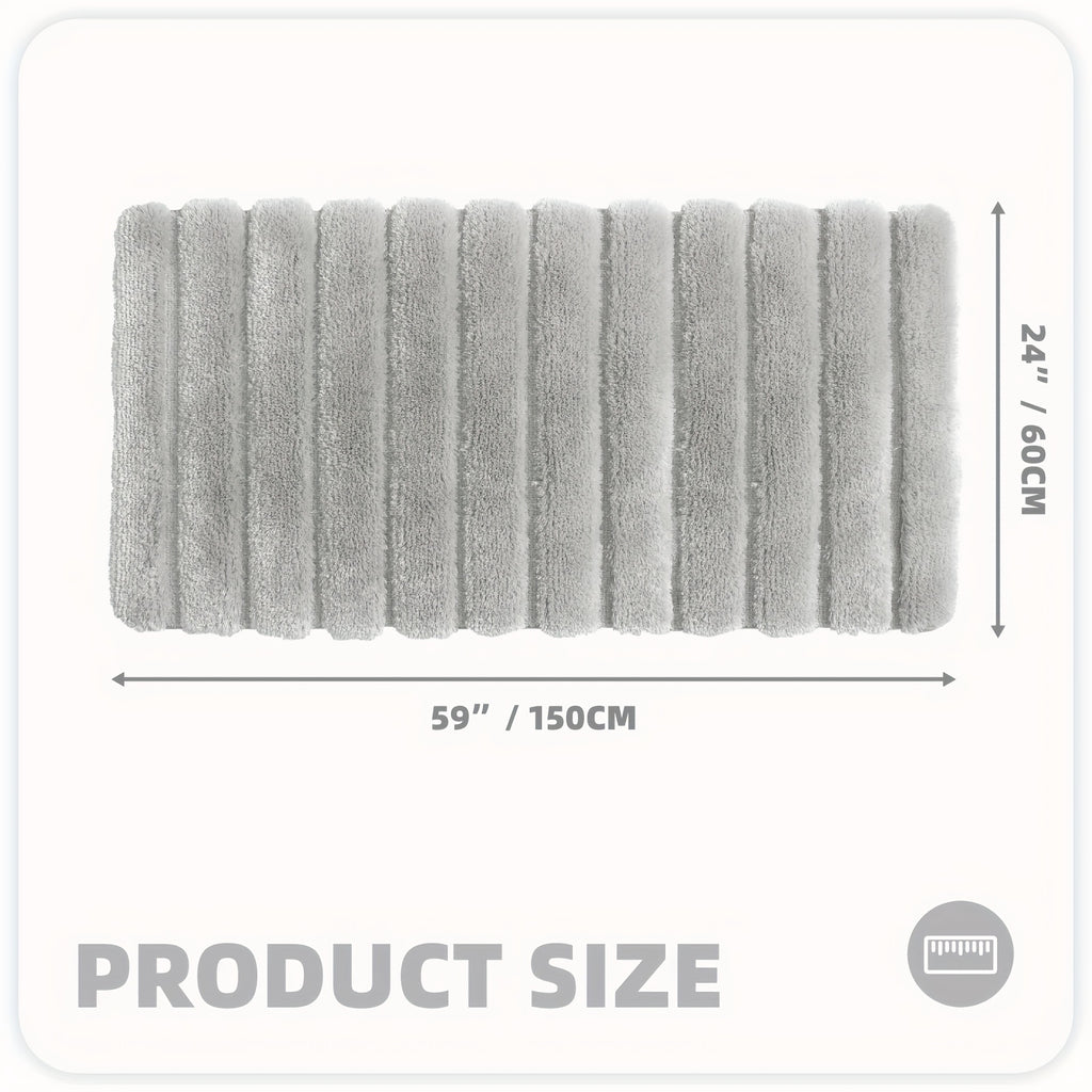 1pc Shower Mat, Super Soft Bath Mat, Bath Rugs Non Slip Washable, Thickened And Comfortable Bathroom Rug, Perfect For Bathroom Decor, Christmas Gifts, Bathroom Accessories, Home Decor