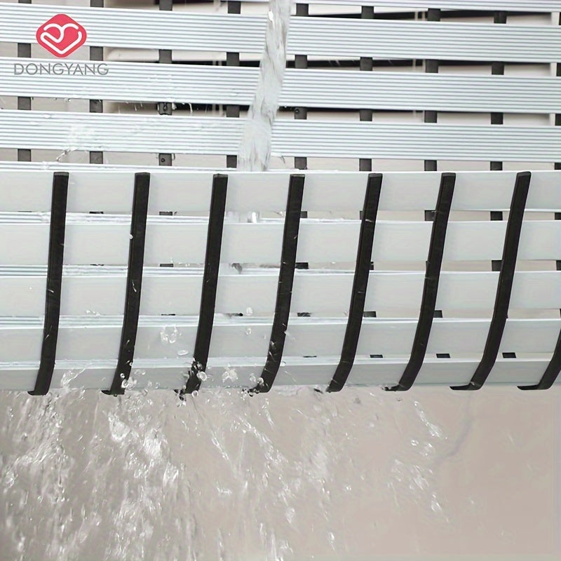 1pc of Dongyang brand Christmas PVC anti slip bathroom mat, bathroom mat with rubber backing and drainage holes, soft shower mat, suitable for bathtub, shower floor mat, bathroom mat, simple and stylish bathroom decoration mat, 16.9 * 23.6 inches, Best