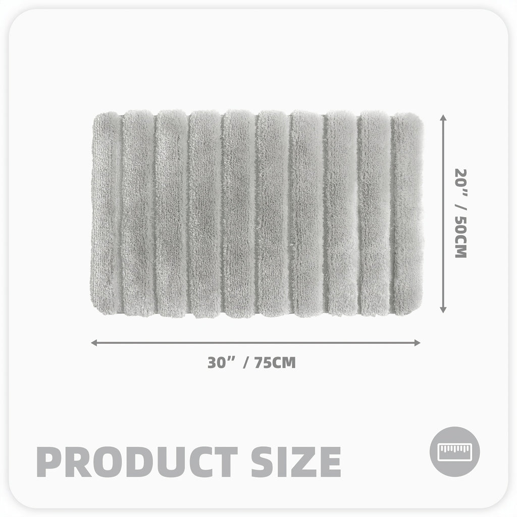 1pc Shower Mat, Super Soft Bath Mat, Bath Rugs Non Slip Washable, Thickened And Comfortable Bathroom Rug, Perfect For Bathroom Decor, Christmas Gifts, Bathroom Accessories, Home Decor