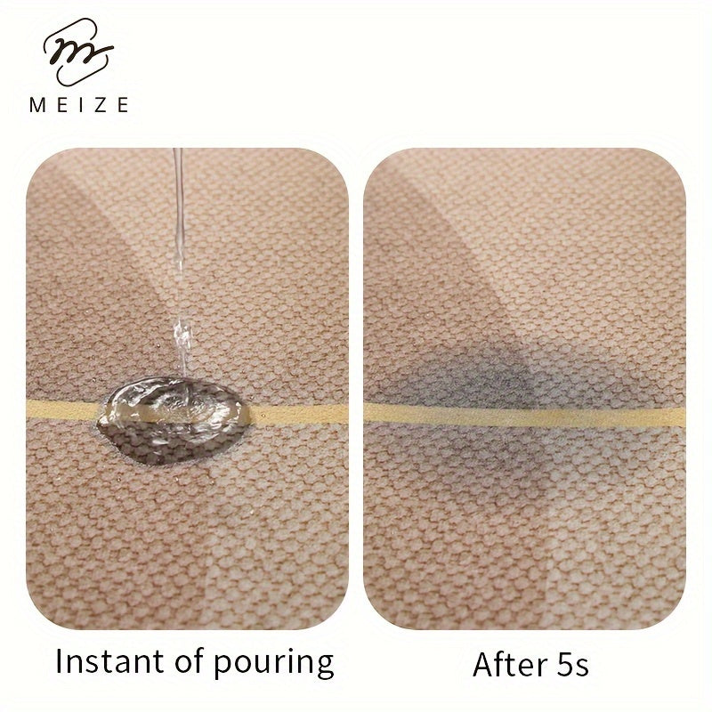 1 Meize brand simple solid color line welcome floor mat, water absorbing and anti slip door mat, soundproof and cooling foot mat, soft and delicate, suitable for doorways, corridors, entrances, bedrooms, kitchens, laundry rooms