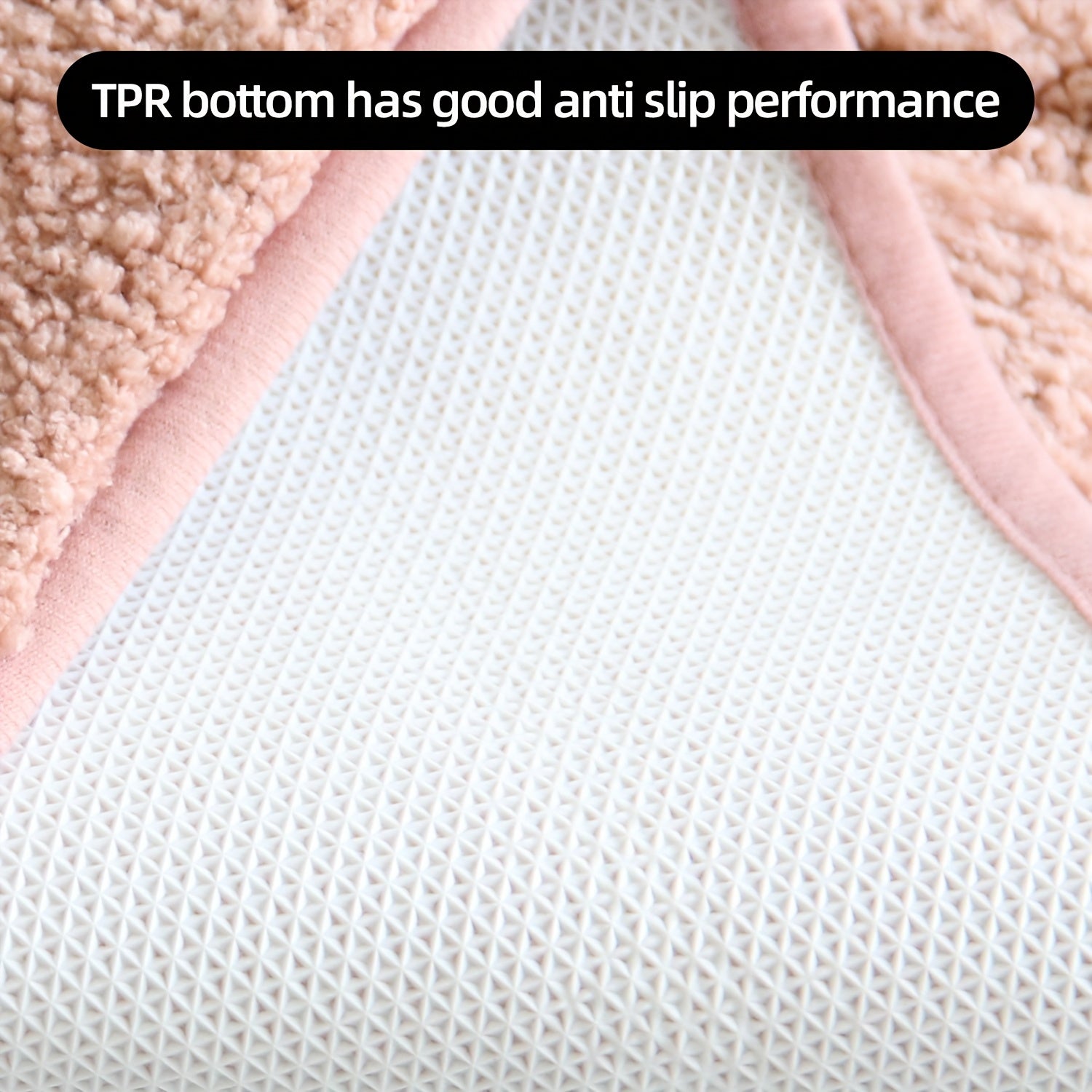 2pcs of ultra-soft, non-slip bathroom carpet 1 super absorbent, machine washable, durable home decoration floor mat (suitable for bathroom, bathroom, bedroom, living room entrance) U-shaped toilet mat entrance door mat