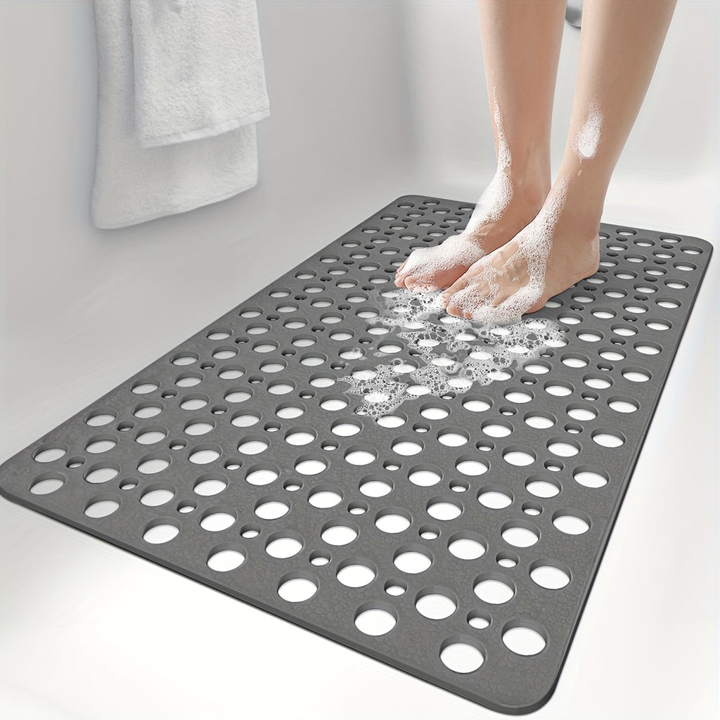 [Non-Slip Bathtub Mat with Suction] DAJIANG Non-Slip Bathtub Mat with Suction Cups - Easy Clean, Durable PVC Shower Rug for Bathroom Safety, Christmas/Halloween Gift Decoration