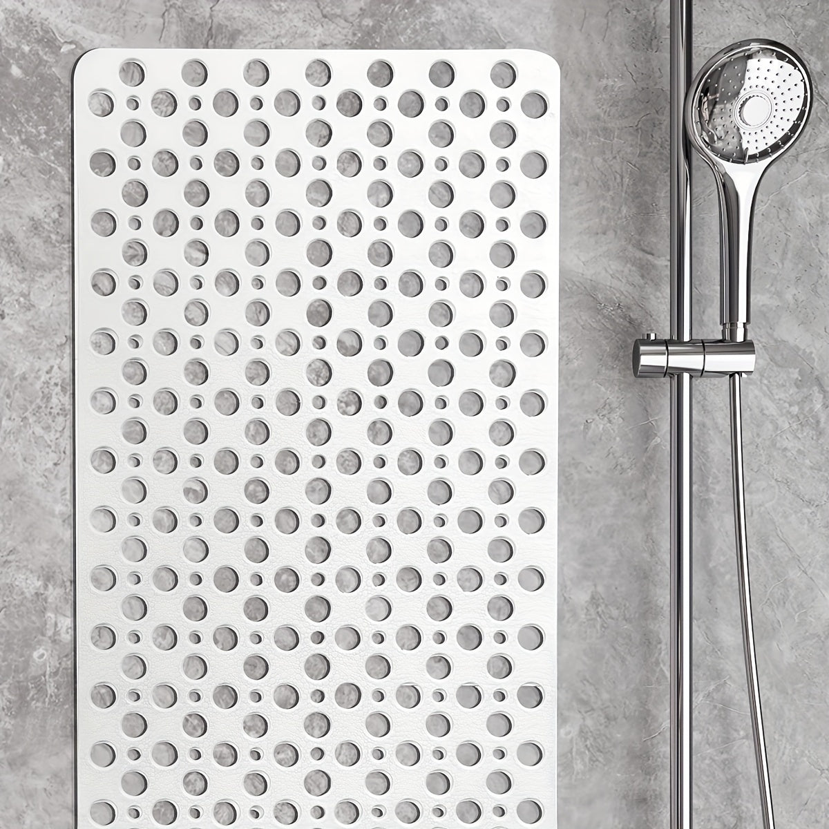 [Non-Slip Bathtub Mat with Suction] DAJIANG Non-Slip Bathtub Mat with Suction Cups - Easy Clean, Durable PVC Shower Rug for Bathroom Safety, Christmas/Halloween Gift Decoration