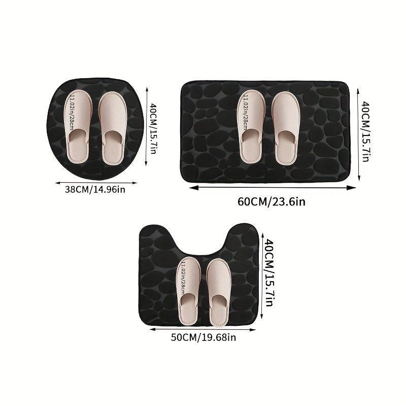 Carpet Bathroom Absorbent Non-Slip Mats, Bathroom Door Mat, Bathtub Floor Mat, Bedroom Carpet, Room Rug, Bathroom Anti-slip Mat, Washable Carpet, Carpet Floor Mat for Bedroom, Outdoor Entrance Floor Mat, Bathroom Accessories, Square Floor Mat, Soft and