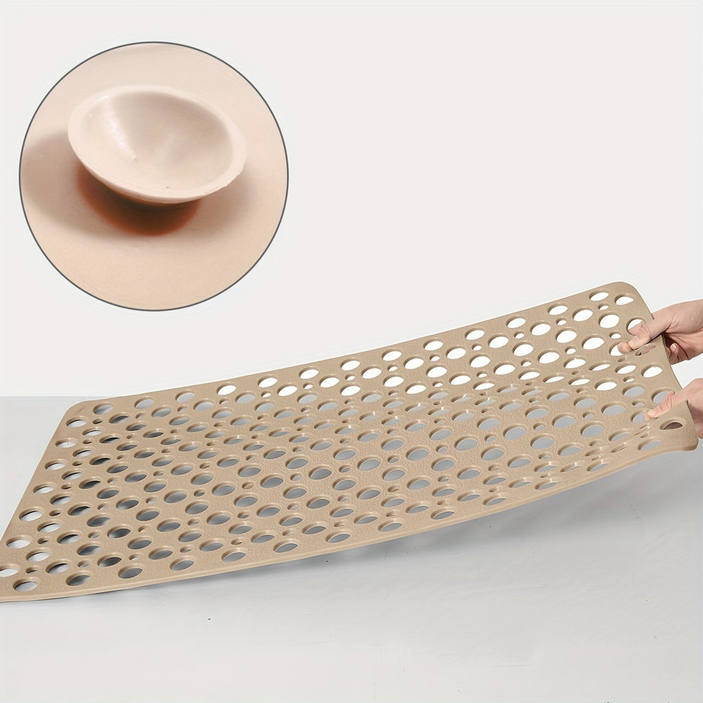 [Non-Slip Bathtub Mat with Suction] DAJIANG Non-Slip Bathtub Mat with Suction Cups - Easy Clean, Durable PVC Shower Rug for Bathroom Safety, Christmas/Halloween Gift Decoration