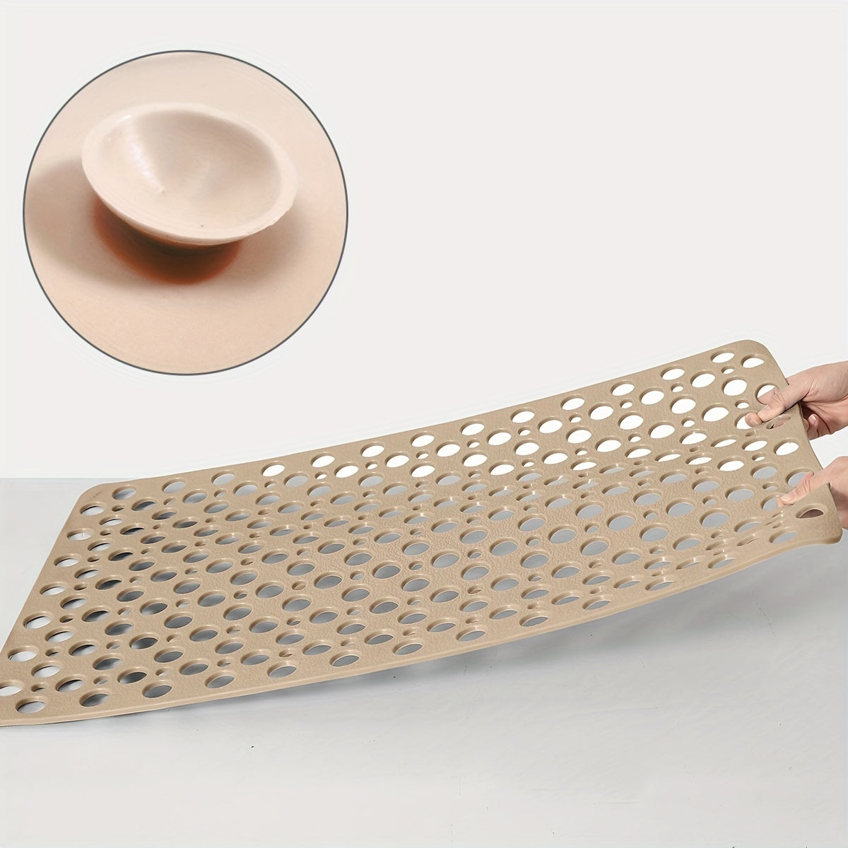 [Non-Slip Bathtub Mat with Suction] DAJIANG Non-Slip Bathtub Mat with Suction Cups - Easy Clean, Durable PVC Shower Rug for Bathroom Safety, Christmas/Halloween Gift Decoration