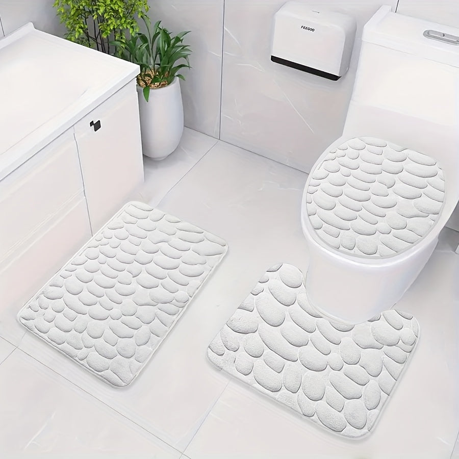 Carpet Bathroom Absorbent Non-Slip Mats, Bathroom Door Mat, Bathtub Floor Mat, Bedroom Carpet, Room Rug, Bathroom Anti-slip Mat, Washable Carpet, Carpet Floor Mat for Bedroom, Outdoor Entrance Floor Mat, Bathroom Accessories, Square Floor Mat, Soft and