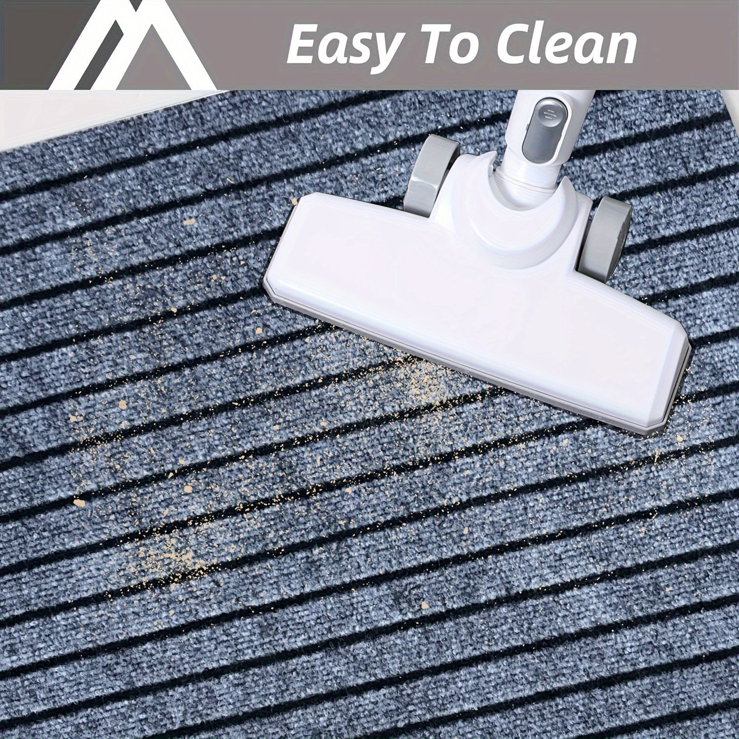 2pcs kitchen carpet, striped non-slip mat, entrance door mat, kitchen living room laundry bathroom absorbent mat set, suitable for kitchen, living room, laundry room, bathroom, balcony, corridor, garage