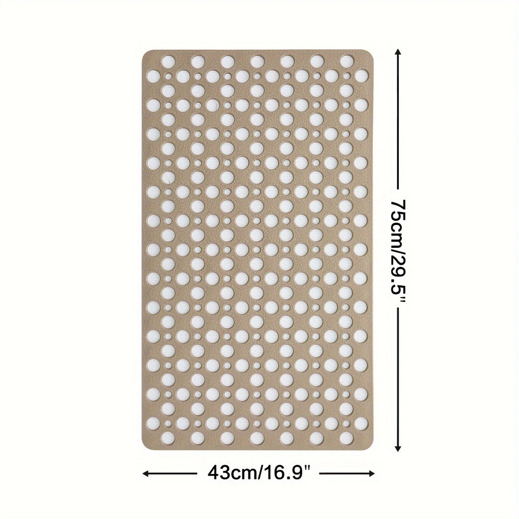 [Non-Slip Bathtub Mat with Suction] DAJIANG Non-Slip Bathtub Mat with Suction Cups - Easy Clean, Durable PVC Shower Rug for Bathroom Safety, Christmas/Halloween Gift Decoration