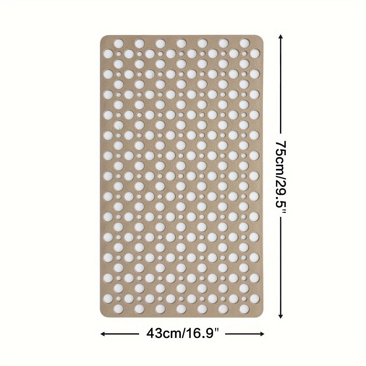 [Non-Slip Bathtub Mat with Suction] DAJIANG Non-Slip Bathtub Mat with Suction Cups - Easy Clean, Durable PVC Shower Rug for Bathroom Safety, Christmas/Halloween Gift Decoration