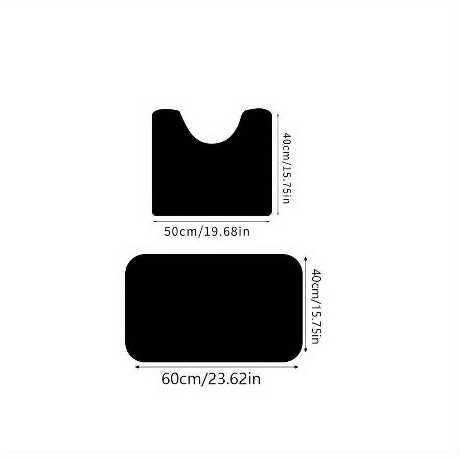 1pc Bathroom Mat, Absorbent & Quick-drying Kitchen Floor Carpet, Non-slip & Super Soft Entry Doorway Floor Rug, for Bathroom Bedroom Kitchen Living Room, Ideal Bathroom Supplies, Home Decoration
